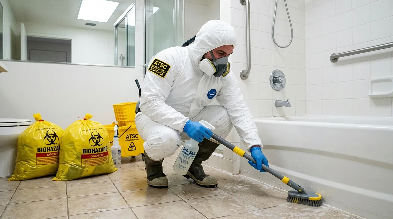 Decontamination equipment deployed for Blood Cleanup in Charleston